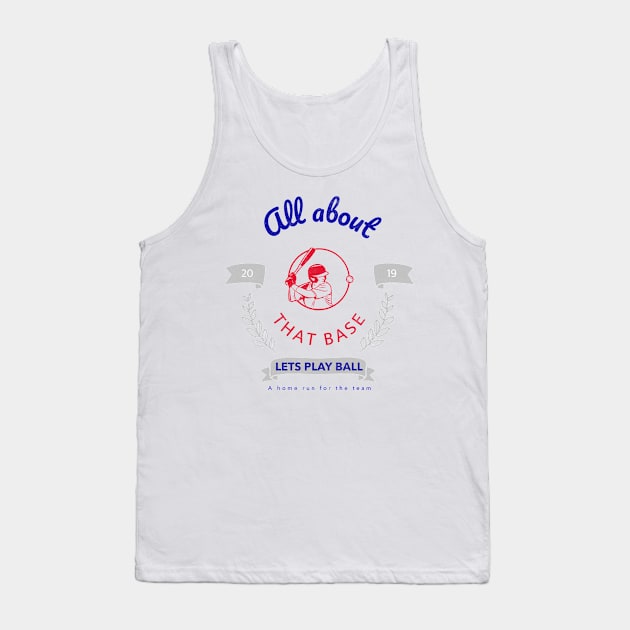 BASEBALL Tank Top by Cectees